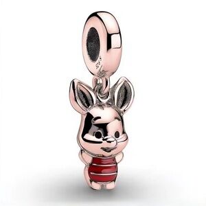 Disney Piglet Charm in rose gold Winnie the Pooh